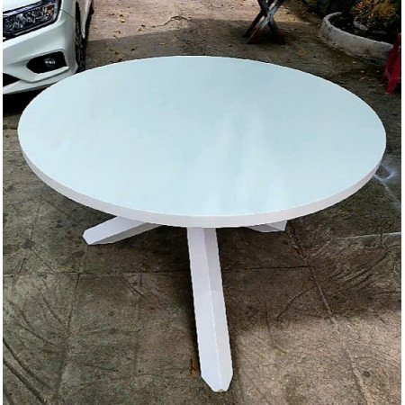 Banak Importa : Bàn Ăn Tròn 1m2 - Màu Trắng